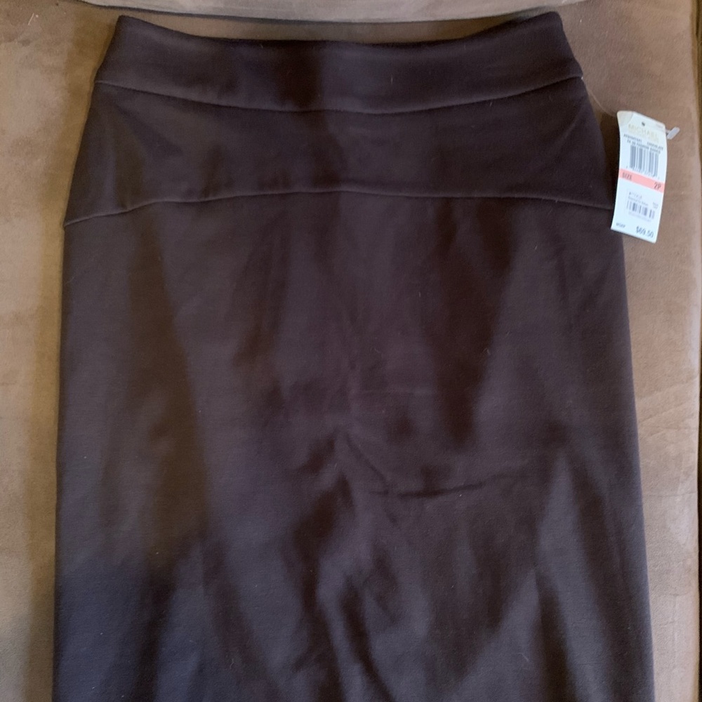 Michael Kors Pencil Brown Skirt